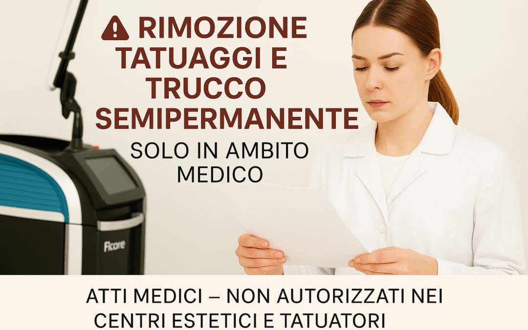 Rimozione tatuaggio e trucco semipermanente